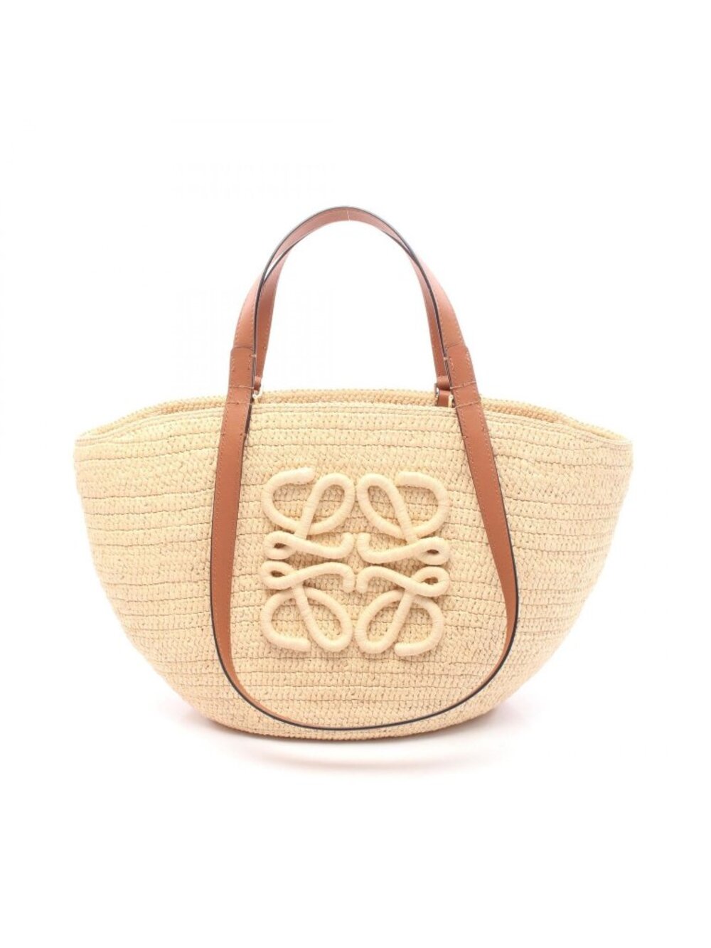 Loewe Tote Eclipse Basket Medium Leather Shoulder Bag